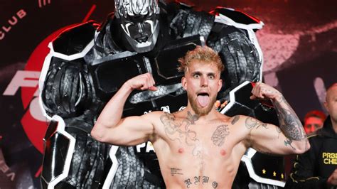 Jake Paul vs. Ben Askren ceremonial weigh-ins photo gallery