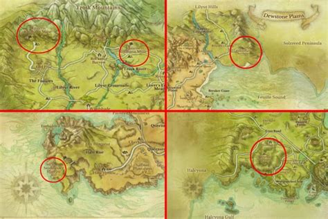 Archeage map with zones - ryteaa