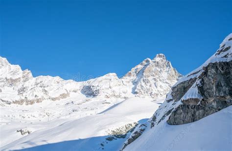 Italian Alps in the winter stock photo. Image of high - 106505920