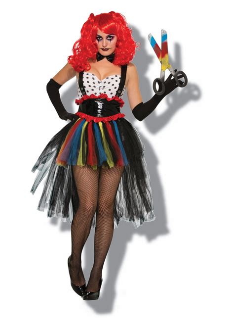 Womens Bad Clown Costume - Clown Costumes