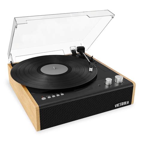 Victrola Eastwood 3-Speed Bluetooth Turntable with Built-in Speakers ...