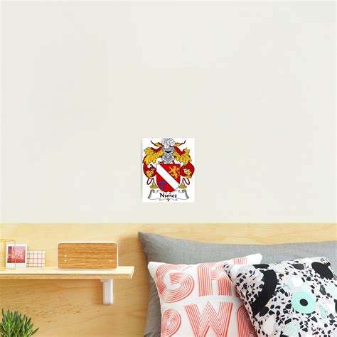 "Nunez Coat of Arms/Family Crest" Photographic Print for Sale by carpediem6655 | Redbubble