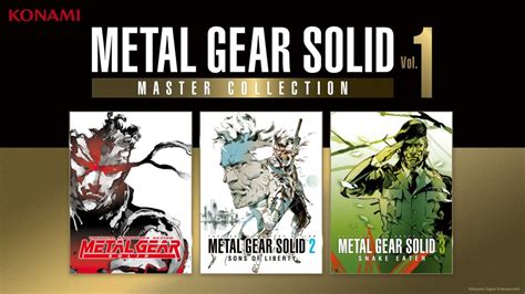 Metal Gear Solid: Master Collection Vol. 1 Patch Fixes Switch Issues, Updates Online Manuals