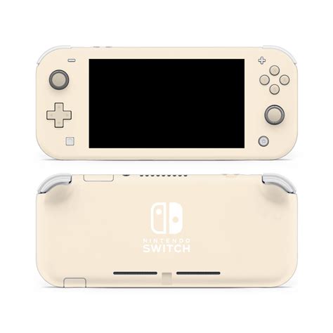 Albescent White Nintendo Switch Lite Skin | KO Custom Creations