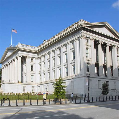 Southeast Corner Treasury Building, Treasury and the Capitol | U.S. Department of the Treasury