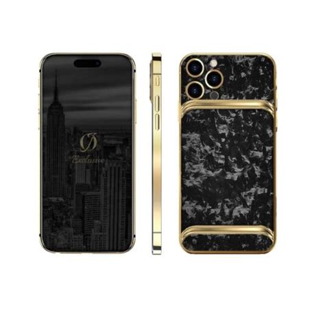 24K Gold Iphone 15 Pro Max Infinity - OJ Exclusive