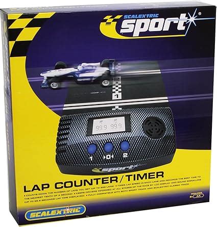 Amazon.com: Scalextric C8215 Lap Counter/Timer Incl. X2 175mm Track and X1 straight converter ...