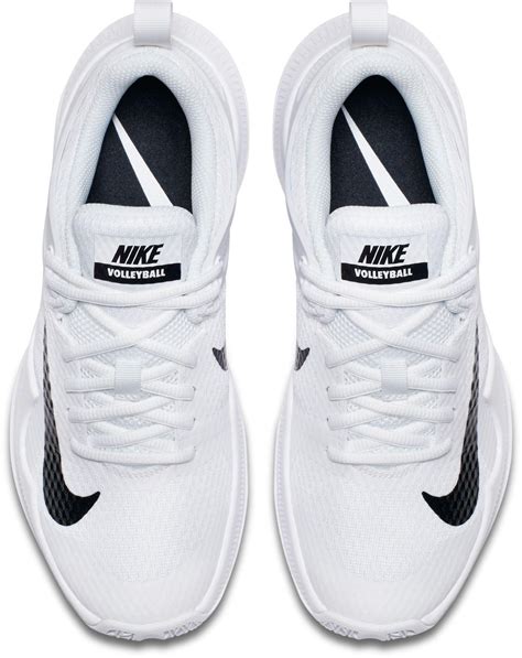 Nike Rubber Air Zoom Hyperace Volleyball Shoes in White/Black (White) - Lyst