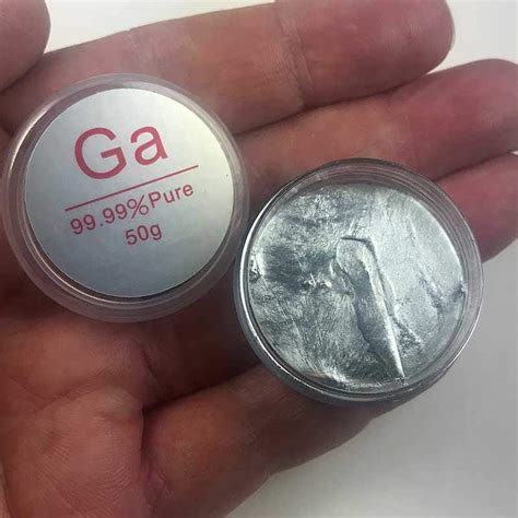 Gallium, 99.99%, 50g for sale. Buy from The Science Company.