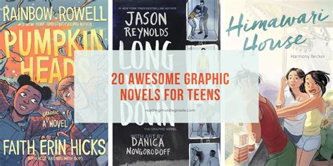 20 Excellent Graphic Novels for Teens (and Adults)