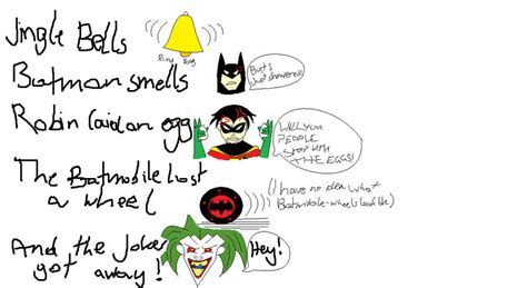 jingle bells, batman smells... by megibabe on DeviantArt