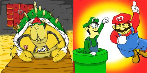 Bowser Defeated by MrCreeep on Newgrounds