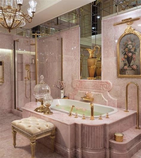Pink bathroom from unknown | Dream bathrooms, Home interior design ...