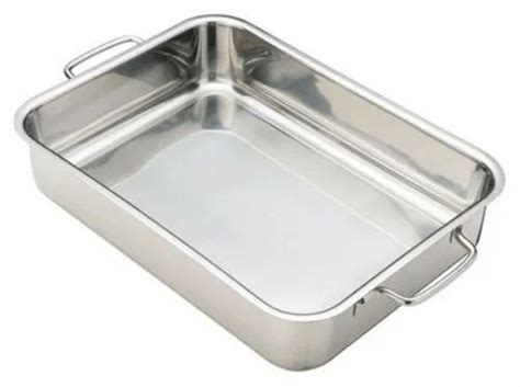 Vtech Stainless Steel Tray for Industrial, Shape: Rectangle at Rs 1300. ...