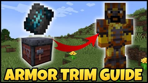 Minecraft ARMOR TRIM Guide - YouTube