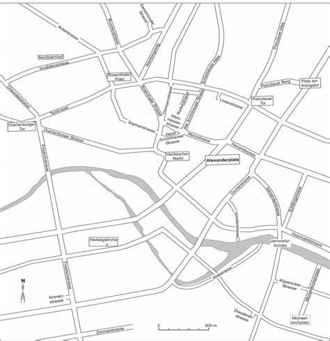 Mapping a part of Berlin, in which the city happens in "Berlin ...