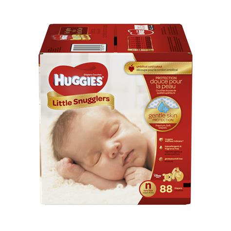 Huggies Little Snugglers Baby Diapers, Size Newborn, 88 Count - Walmart.com - Walmart.com