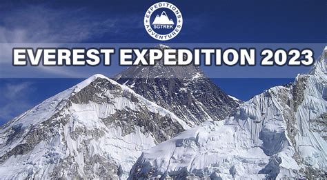 SGTREK-Everest Expedition 2023 | SGTREK