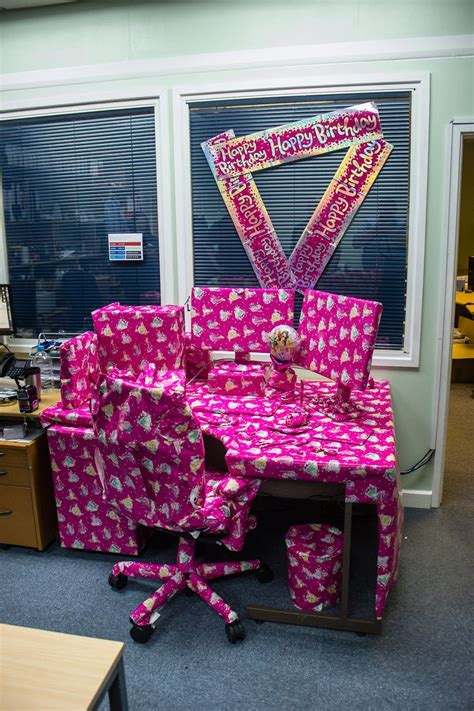 This is how we roll at TBTA on birthdays! #pranks #giftideas | Birthdays, Pranks, Birthday