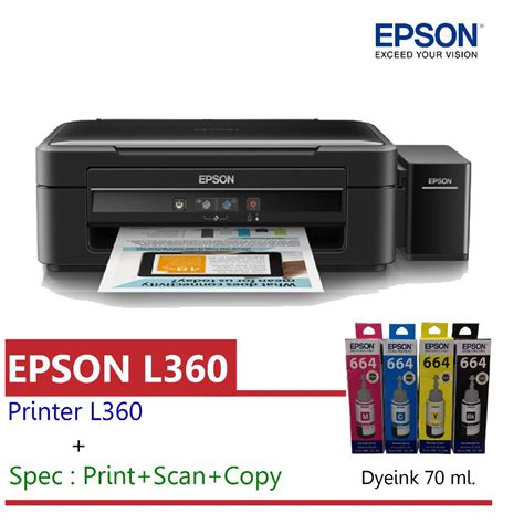 Epson l360 printer specification>epson printer l360 price