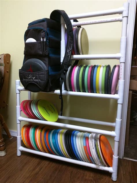 How to Build a PVC Disc Rack : r/discgolf