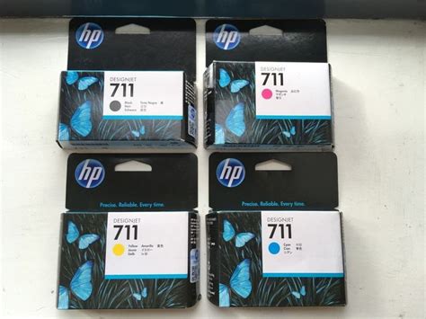 HP Designjet 711 Ink Cartridges Multipack 38ml Black /Cyan /Magenta/ Yellow 29ml #HP | Ink ...