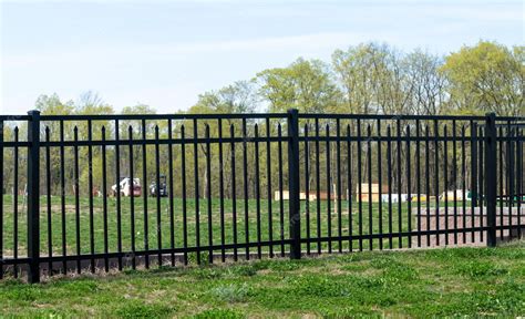 Premium Photo | Black iron fence