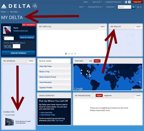 make sure your delta amex card shows up at my delta and in my wallet on ...