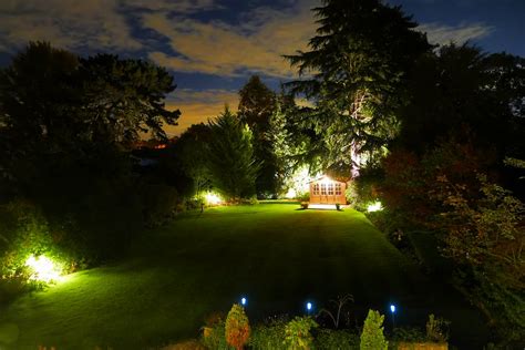 Garden Lights | The garden at night with the lights finally … | Flickr