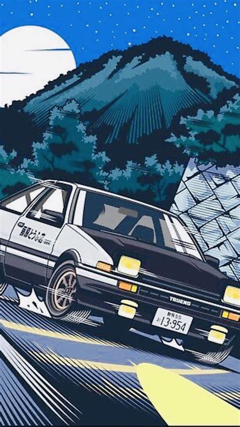 Initial D, Drift, AE86 HD phone wallpaper | Pxfuel