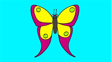 Apprendre à dessiner un papillon - YouTube