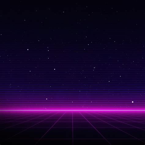 Outrun Wallpaper 4K, Neon, Dark background, Purple, Abstract, #4523