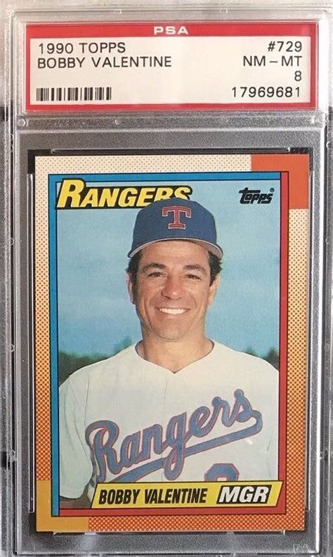 Auction Prices Realized Baseball Cards 1990 Topps Bobby Valentine