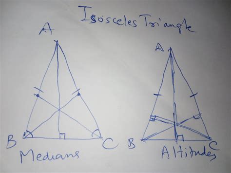 Altitude Of An Isosceles Triangle