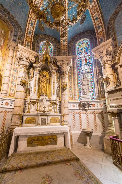 Interior Of Almudena Cathedral, Madrid Editorial Photography - Image of decorated, monumental ...