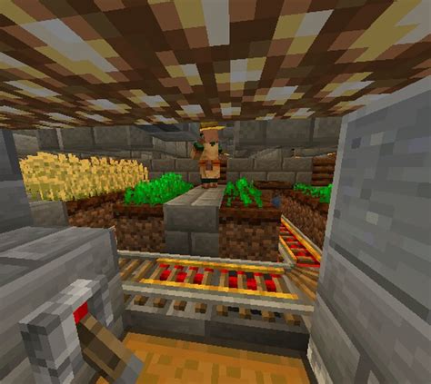 Villager Wheat Farm Minecraft Map