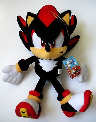 RARE Sonic Adventure 2 SHADOW Plush! SEGA BRAND NEW! MINT CONDITION! | #245728881