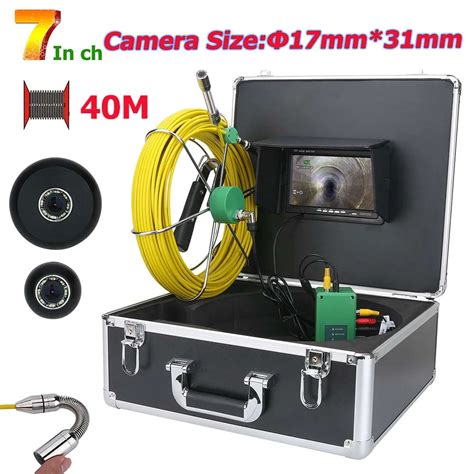 MAOTEWANG 7 inch 17mm Pipe Sewer Inspection Video Camera Drain Pipe ...