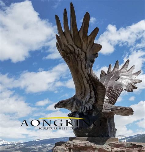 Eagle sculpture - bronze statue|garden art sculpture