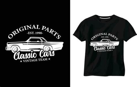 Vintage Car T Shirt Vector Art, Icons, and Graphics for Free Download