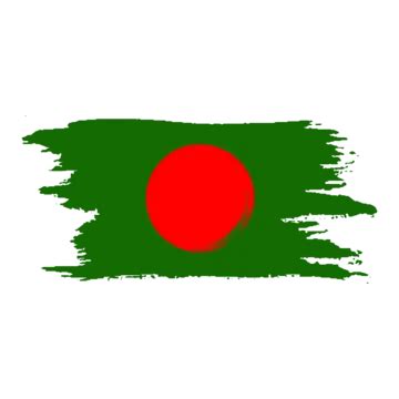 Bangladesh Flag Watercolor Hand Painted Brush Vector, Bangladesh Flag, Bangladesh Flag ...