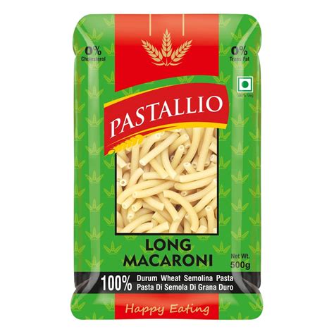 Pastallio Long Macaroni pasta 500G #48288 | DesiClik.com, USA