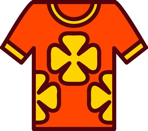 Hawaiian Shirt Vector Icon 16305457 Vector Art at Vecteezy