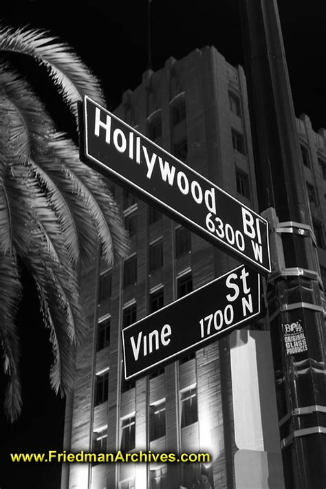 Hollywood and Vine – The Friedman Archives – Stock Photo Images by Gary ...