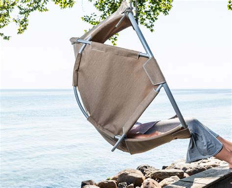 Outdoor Cocoon Hang Chair in Sunbrella Plus