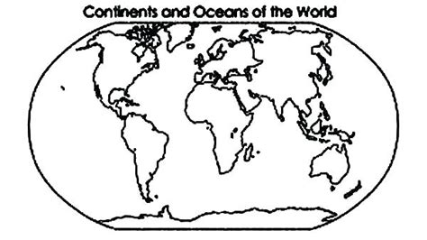 Seven Continents Coloring Page at GetDrawings | Free download