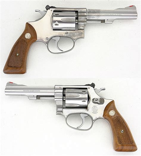 SMITH & WESSON S&W MODEL 63 STAINLESS STEEL REVOLVER .22 LR