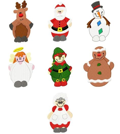 Free Christmas Character Cliparts, Download Free Christmas Character Cliparts png images, Free ...