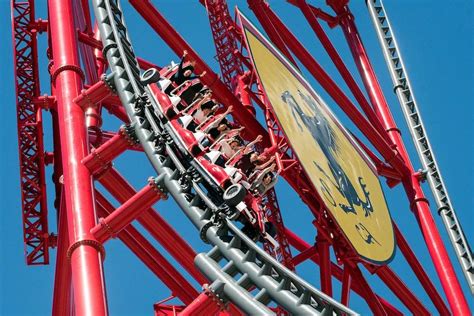 Red Force, Europe's fastest and tallest #rollercoaster at @portaventura #FerrariLand | Roller ...