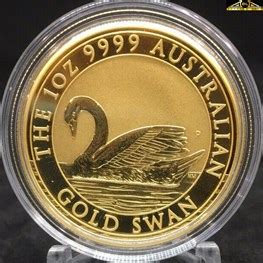 Bullion List - Gold - Perth Mint - 1 oz Perth Mint Gold Swan Coin 2017